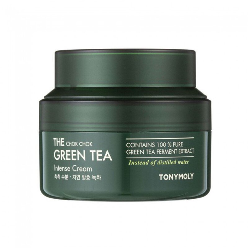 TonyMoly The Chok Chok Green Tea Intense Cream – intensyvus drėkinamasis kremas